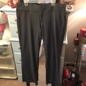 Tummy control grey dress pants